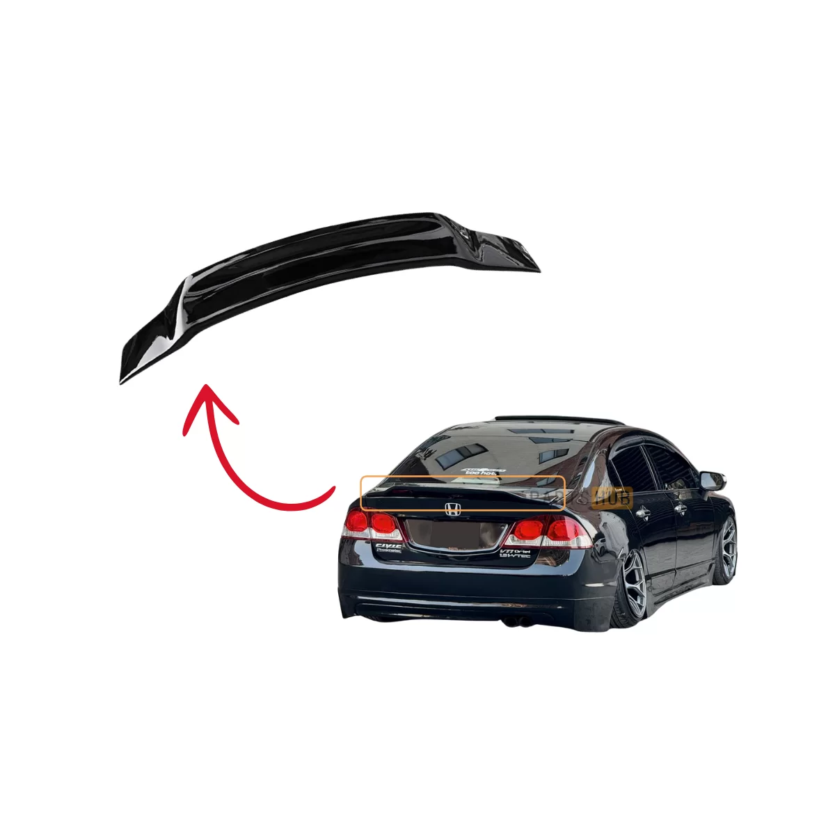 Corolla Lip Spoiler 2008-2013